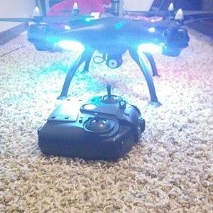 A black promark drone